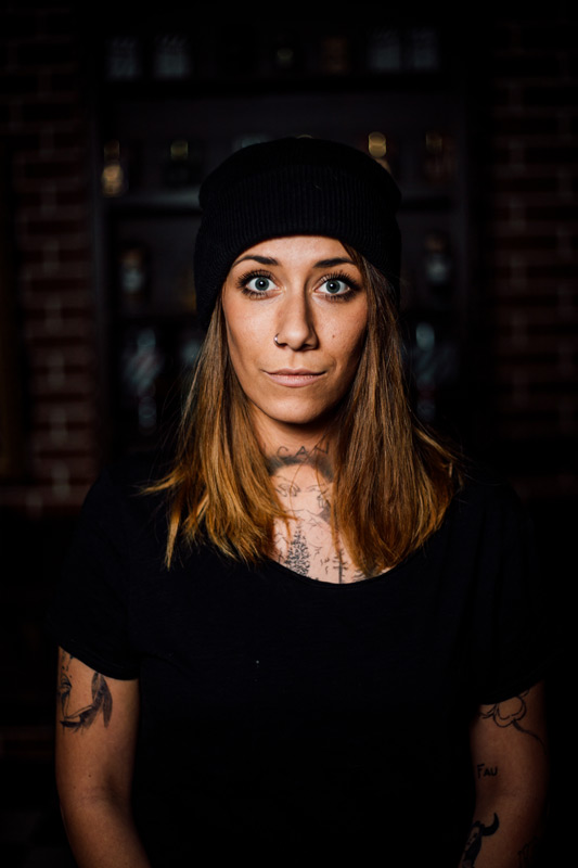 Barbora Ďuratná pánská holička v Kladně